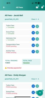 Fee Management System