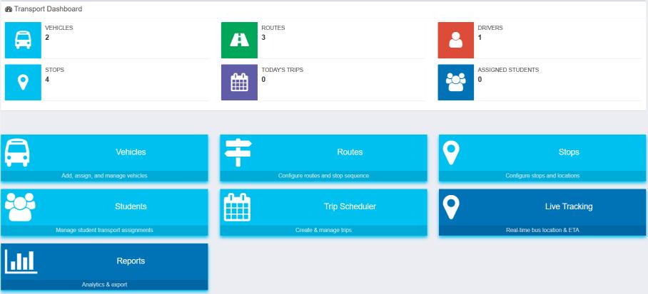 Transport Management